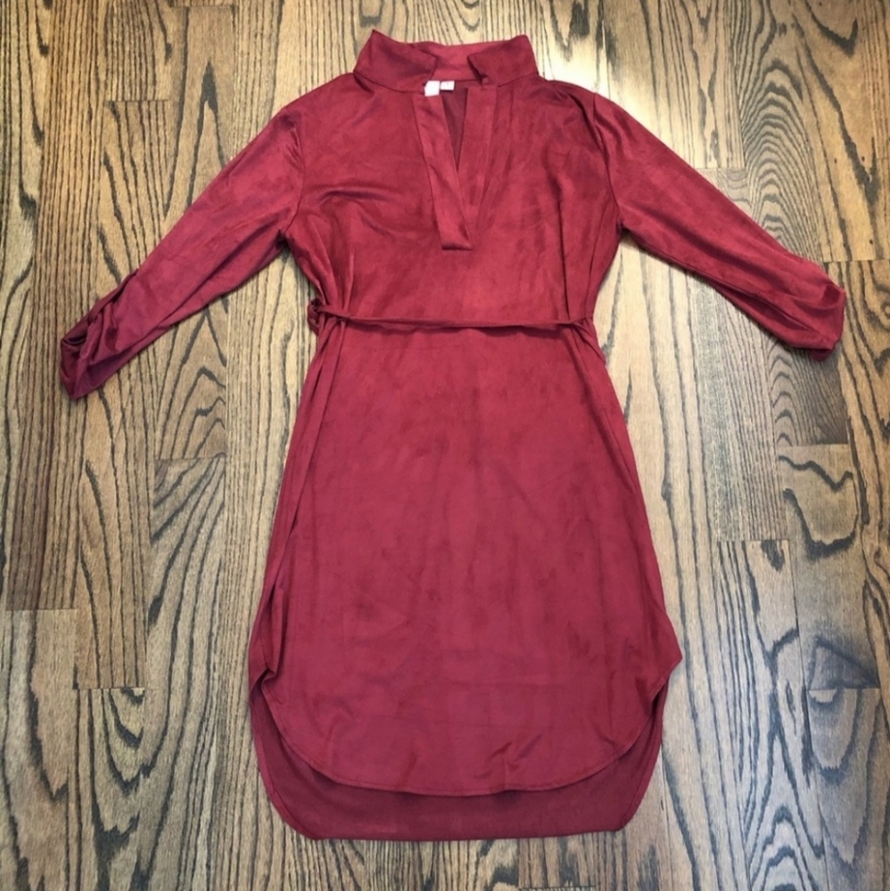 Sued dress